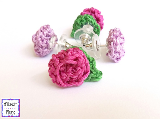 Rosette Earrings