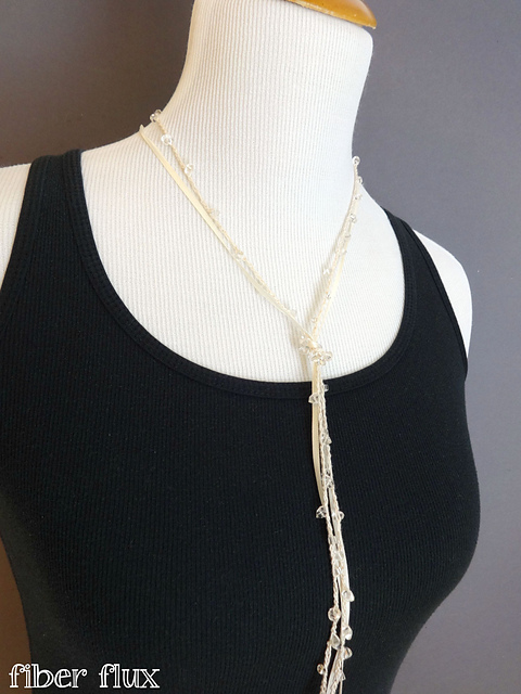 Shimmering Lariat Necklace