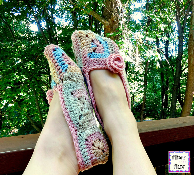 Soft Blossom Slippers
