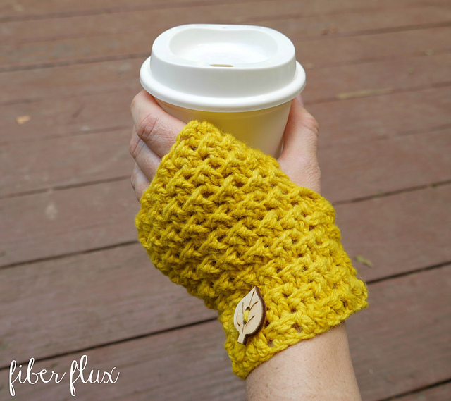 Autumn Glow Fingerless Mitts