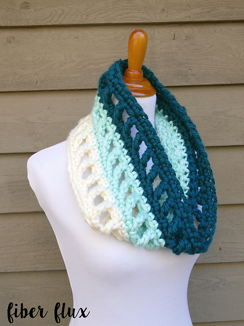 Wintergreen Ombre Cowl