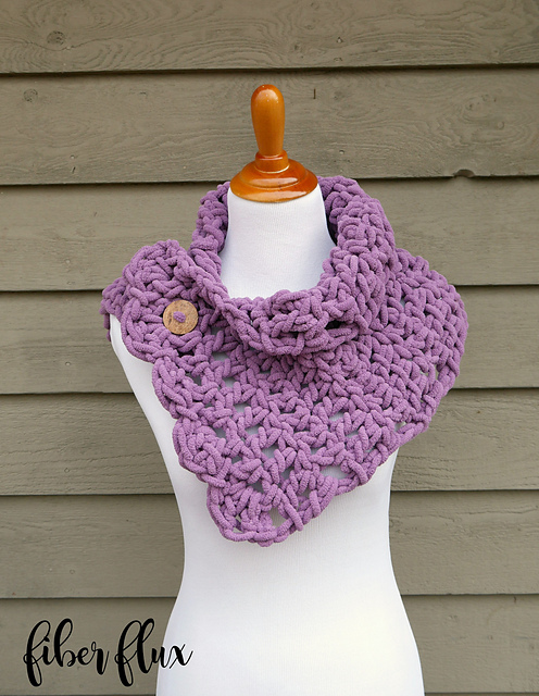 Lavender Clouds Neckwrap