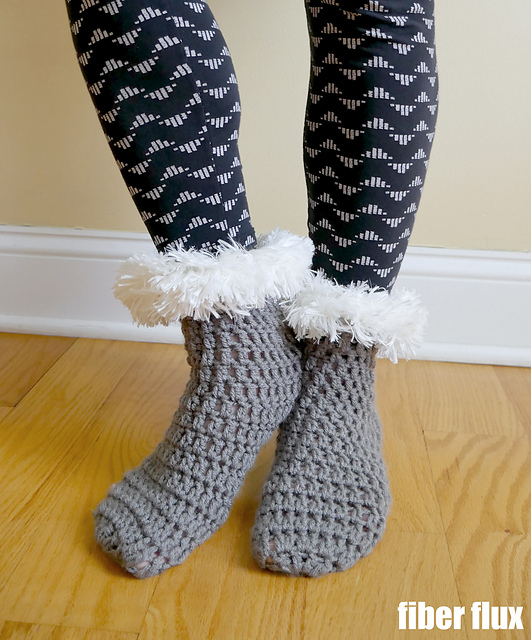 Winter's Warmth Slipper Socks