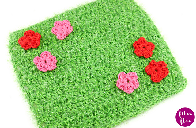 Playing In The Grass Dishcloth