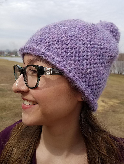 Lavender Cloud Hat