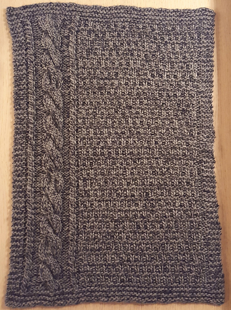 Teppe med vri / Blanket with a twist
