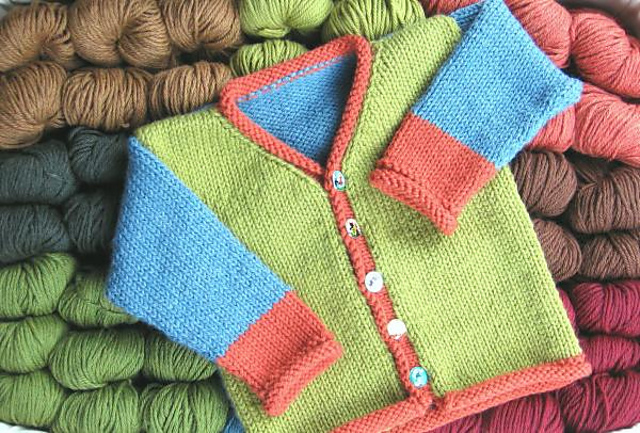 Nursery Rhyme Cardigan pattern