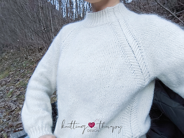 Ravelry: Snow Tracks Pullover pattern by Manuela Cecchetti