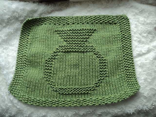 Diamond Engagement Ring Dishcloth