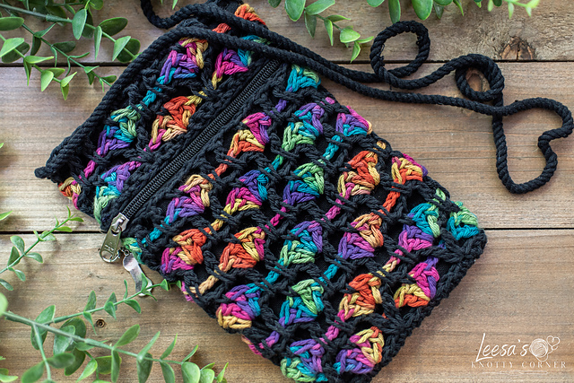 Snow Heart Mini Bag