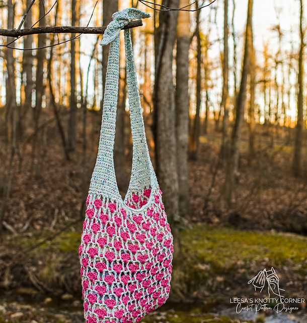 Snow Heart Tote