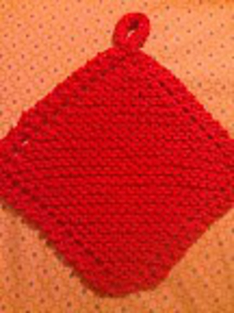 Aunt Liz's and Aunt Nadine's Dishcloth Square