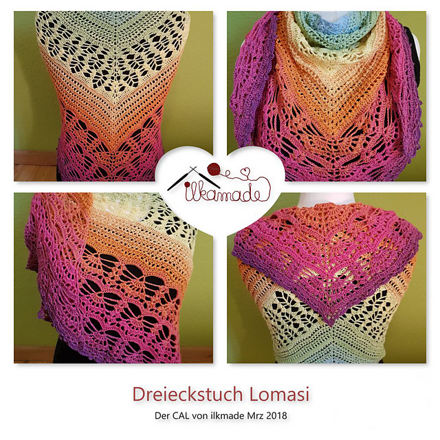 Lomasi Triangular Shawl