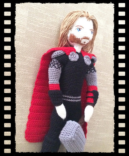 Ravelry: Thor The Thunder God amigurumi pattern by ilknur Karaca