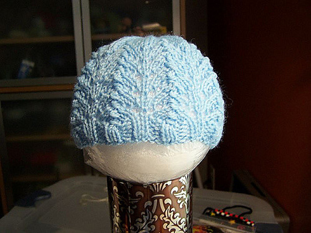 Lace Baby Beanie