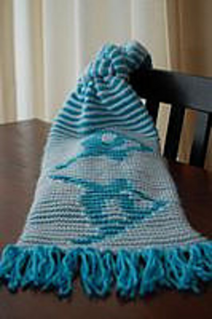 snowboarder illusion scarf