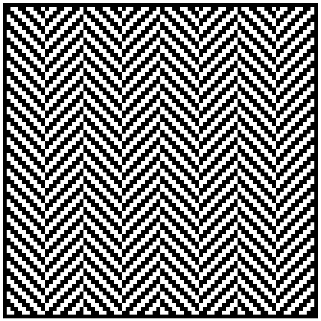 3-D Chevron Blanket