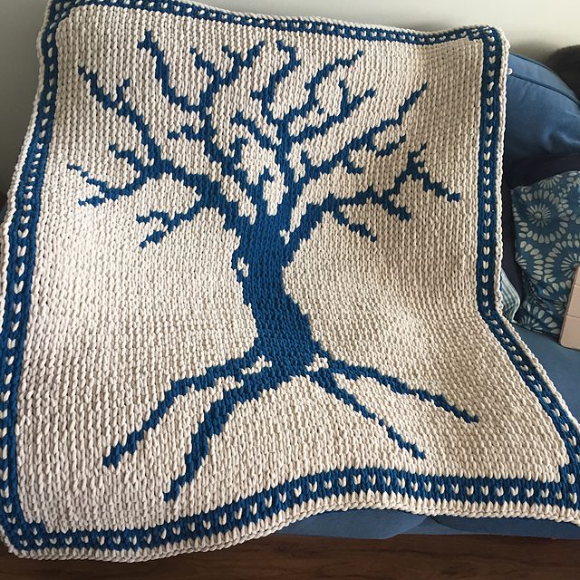 Tree of Wisdom Blanket