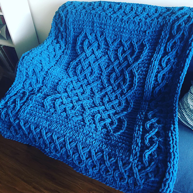 Ravelry Celtic Romance Blanket pattern by I Love My Blanket