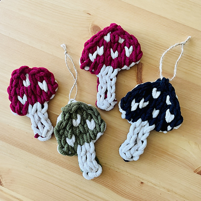 Toadstool Ornaments