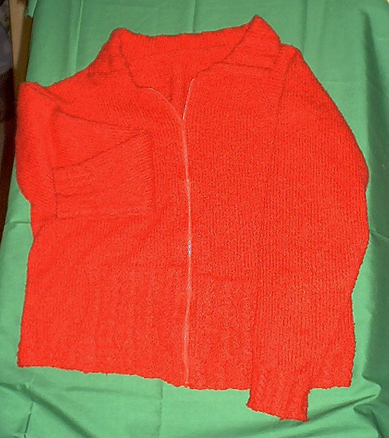 Adult pocket collared cardigan