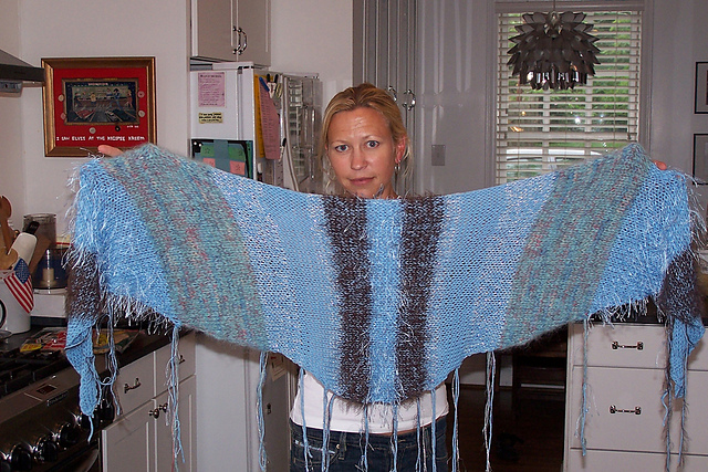 Multi-Yarn Shawl