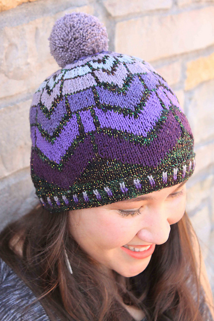 Ombre Chevrons Hat