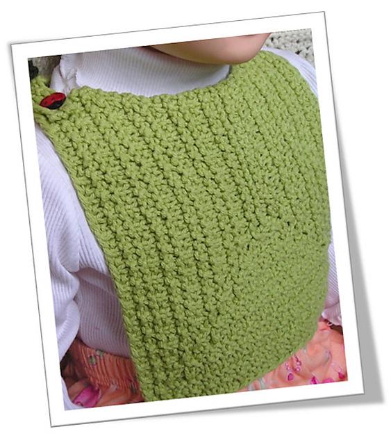 Mushed Peas Bib