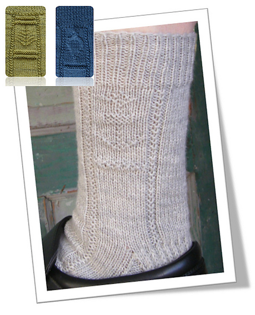 Ravelry: Plain Foot: Secret Tattoo Socks pattern by Luise O'Neill