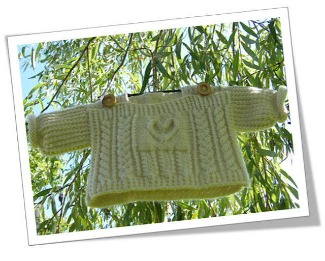 Celtic Child: Cridhe Irish Heartbeat Pullover