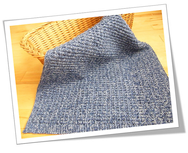 Reversible Denim Blanket