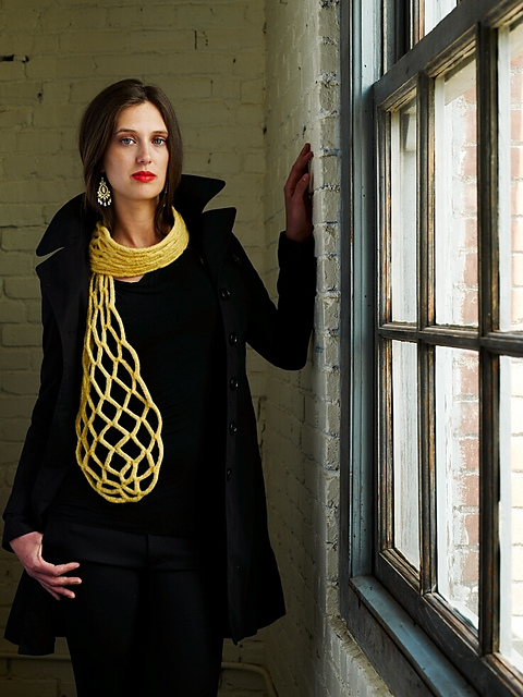 Honeycomb Scarf