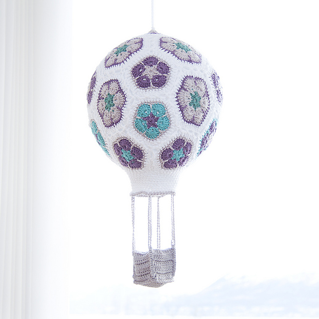 African Flower Hot Air Balloon