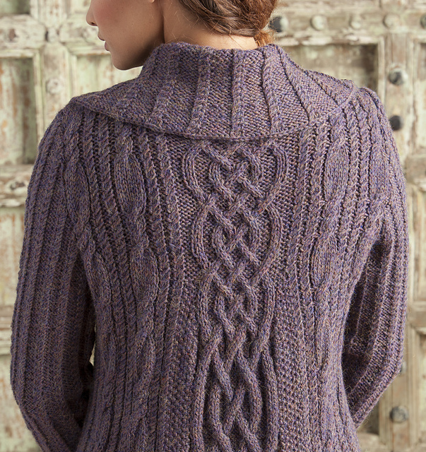 Cabled Cardigan