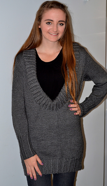 Elongated-Neck Tunic
