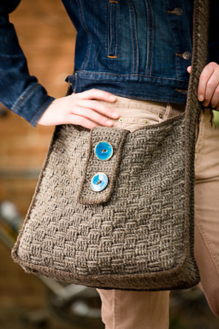 Brenda's Basketweave Bag