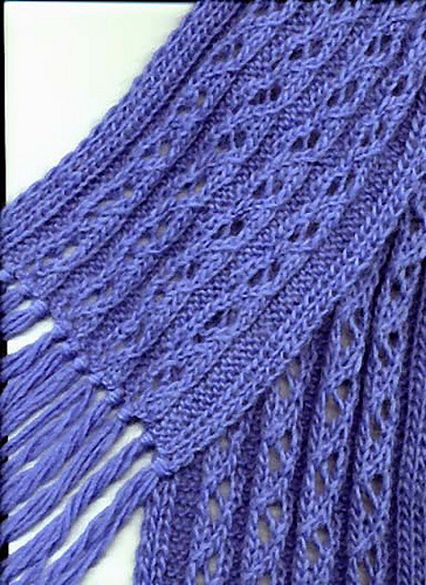 Lacy Braids Scarf