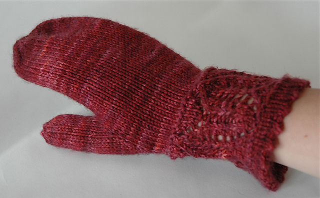 knit mittens