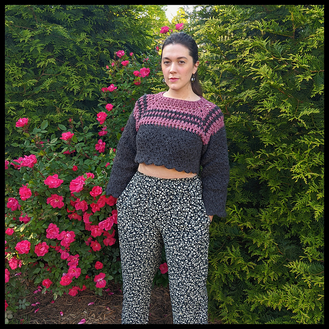 Icing on Crop Top