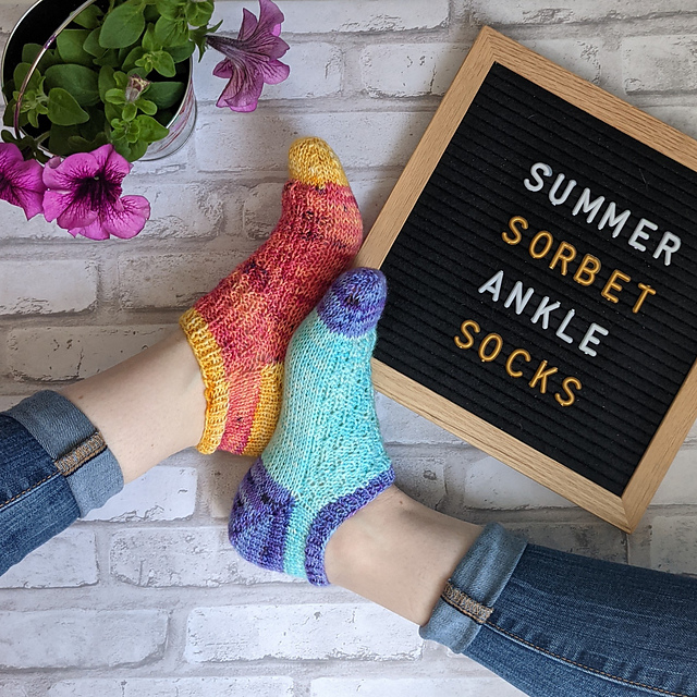 Summer Sorbet Ankle Socks