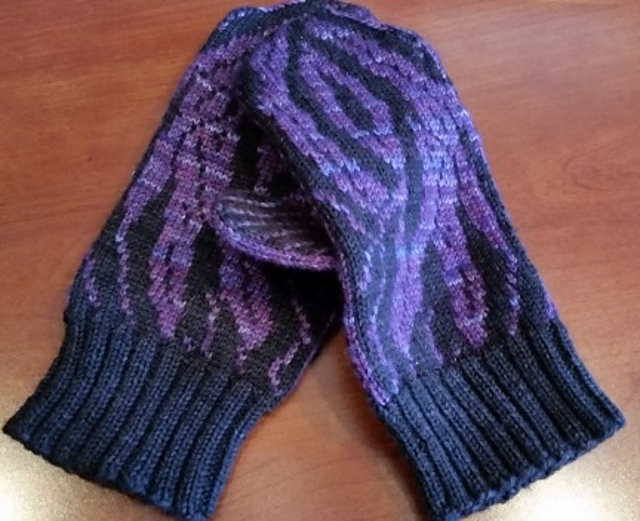 Galaxy Mittens