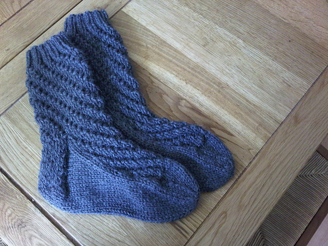 Super Spiral Bed Socks