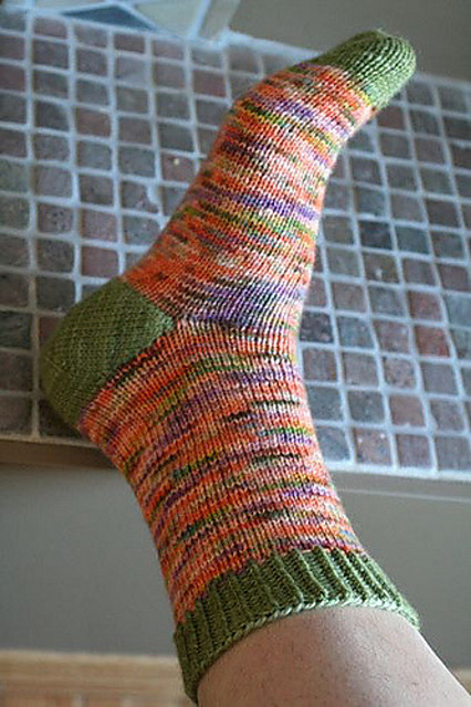 Heel Up and Down Socks