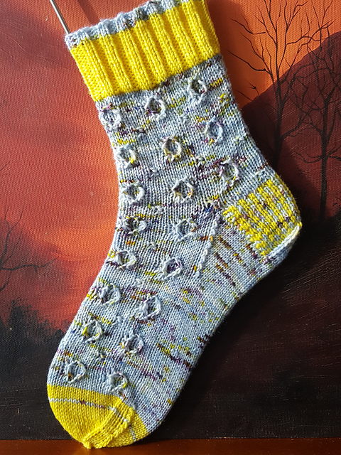 Speckled Dragon Eggs Socks