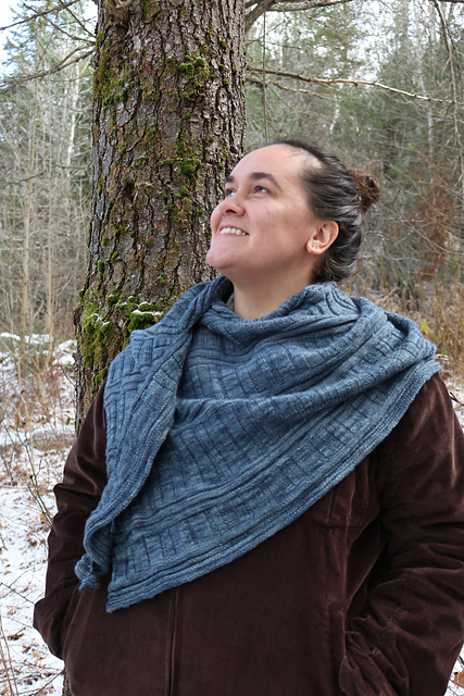 Striated Shawl