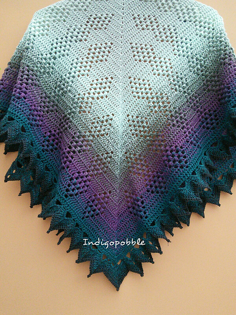 Shadow Weaver Shawl