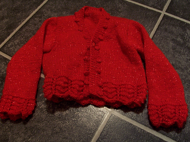 Cardigan with Long or Short Sleeves