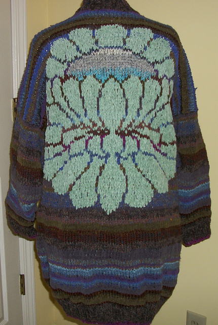 Damask Flower Big Flower Jacket