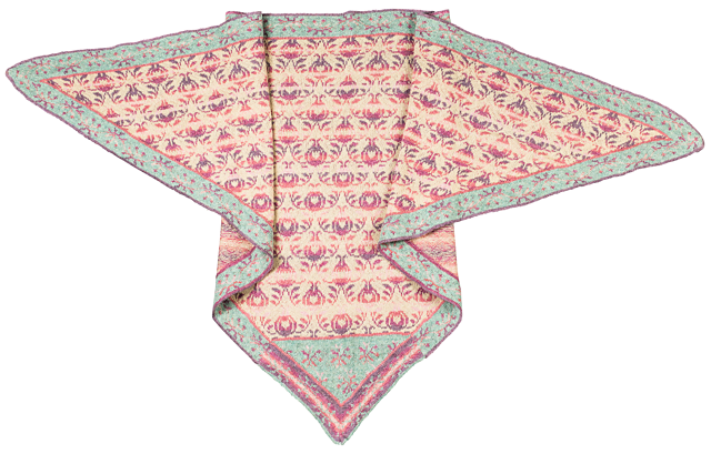 Roses and Thorns shawl