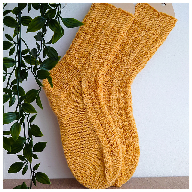 Hydrangea Socks